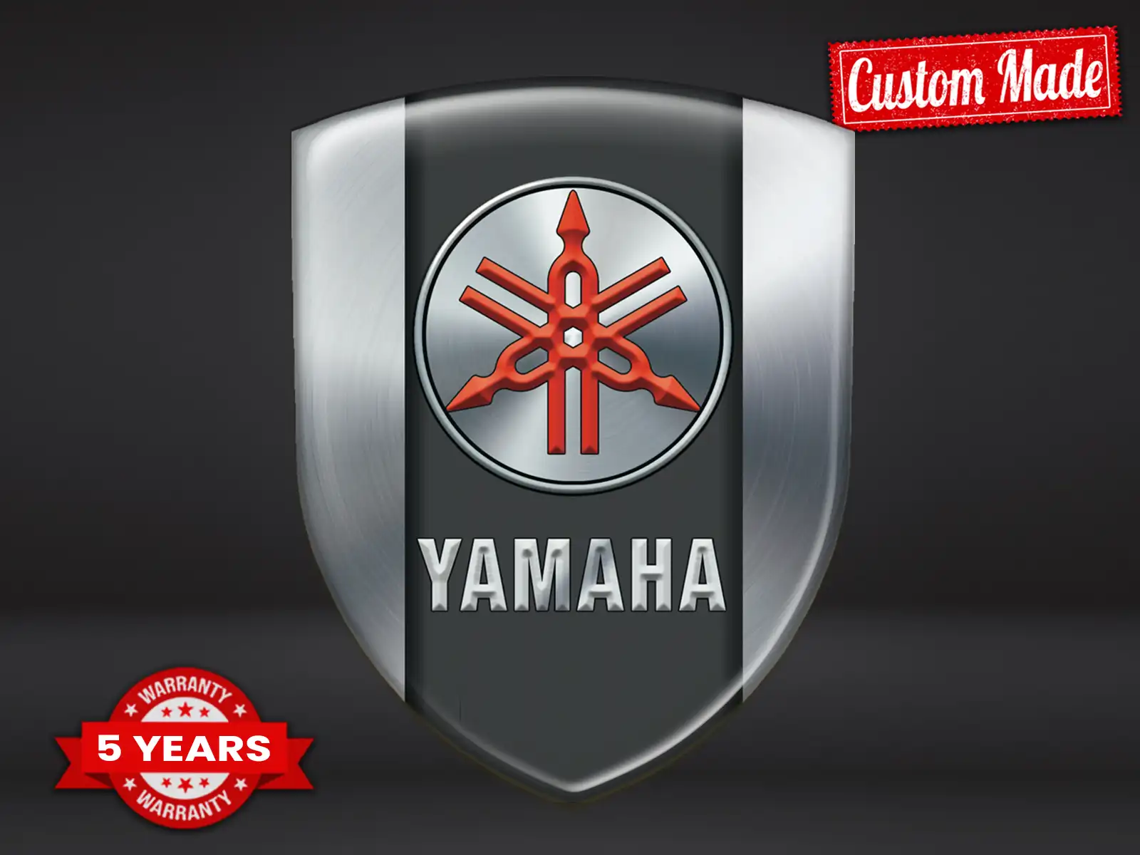 Yamaha Logosticker Premium Hochwertig Robust Gedruckt